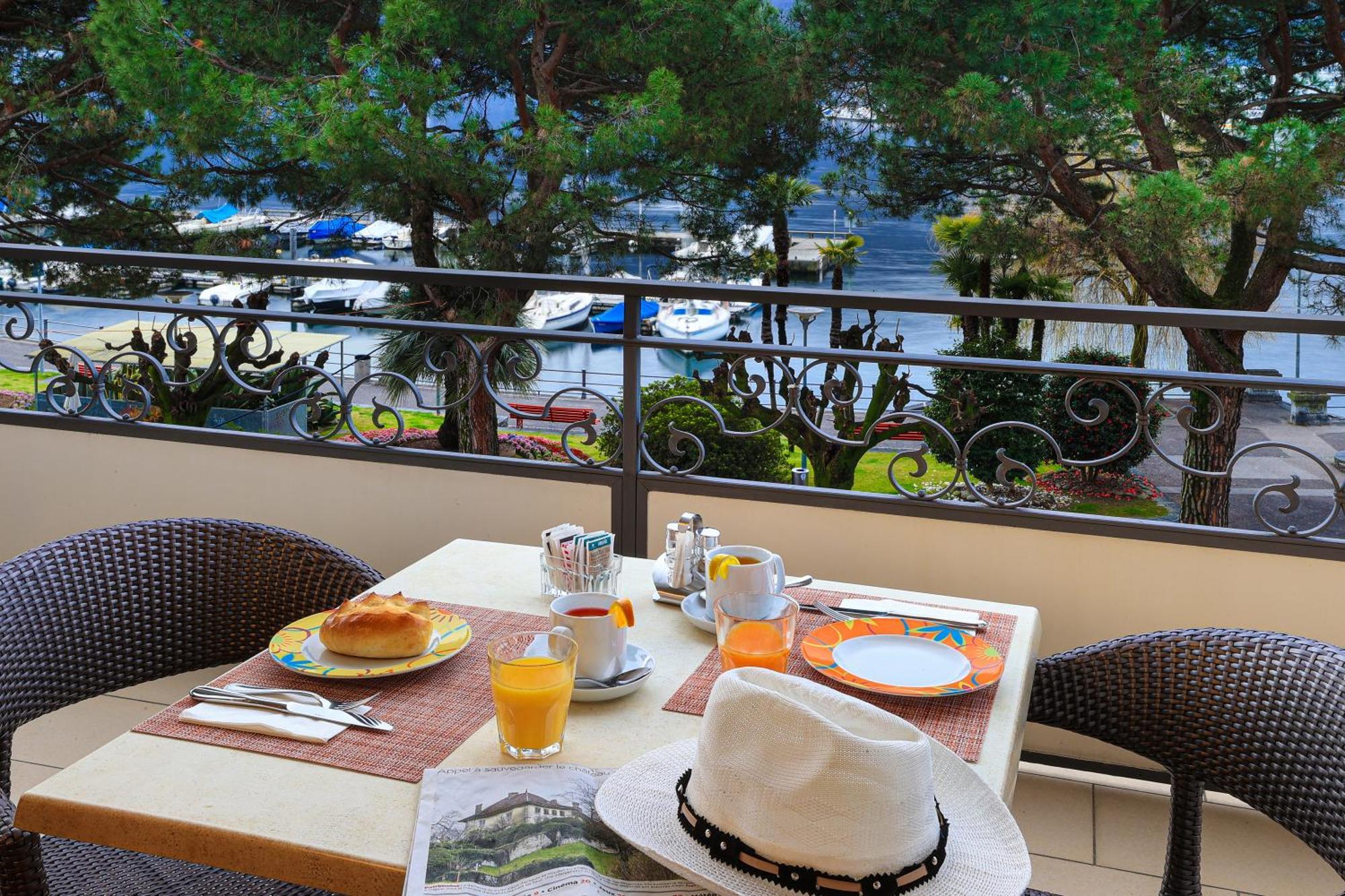 Hotel Geranio Au Lac Muralto ภายนอก รูปภาพ