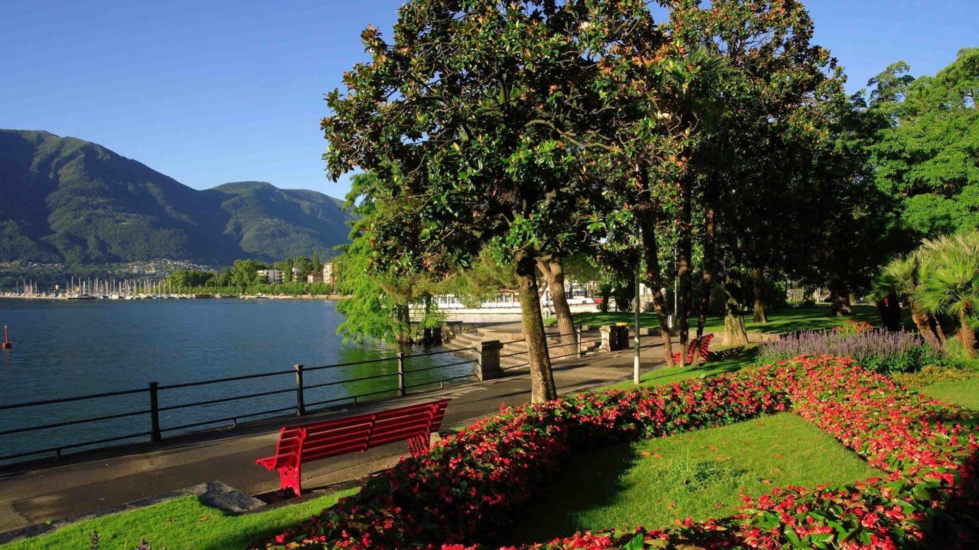 Hotel Geranio Au Lac Muralto ภายนอก รูปภาพ